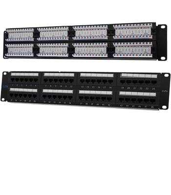 TWT-PP48UTP/6 - Патч-панель неэкранированная UTP - 19
